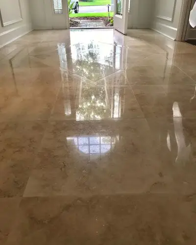 Tampa Travertine Floor Polishing