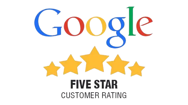 Google five star logo