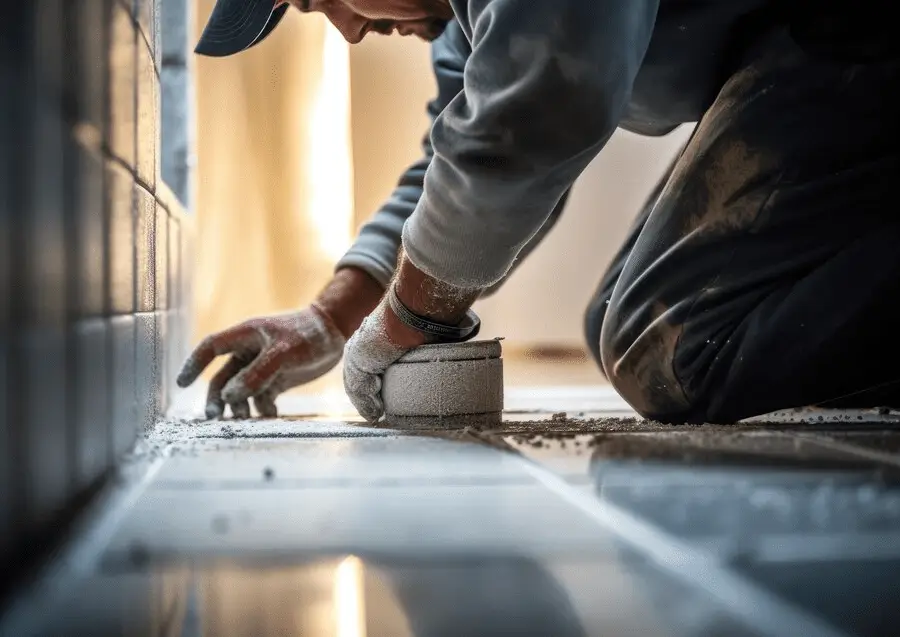 professional tile installer
