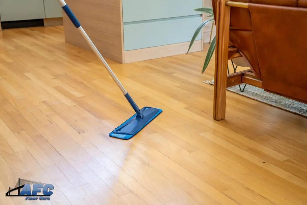 wood floor cleaning